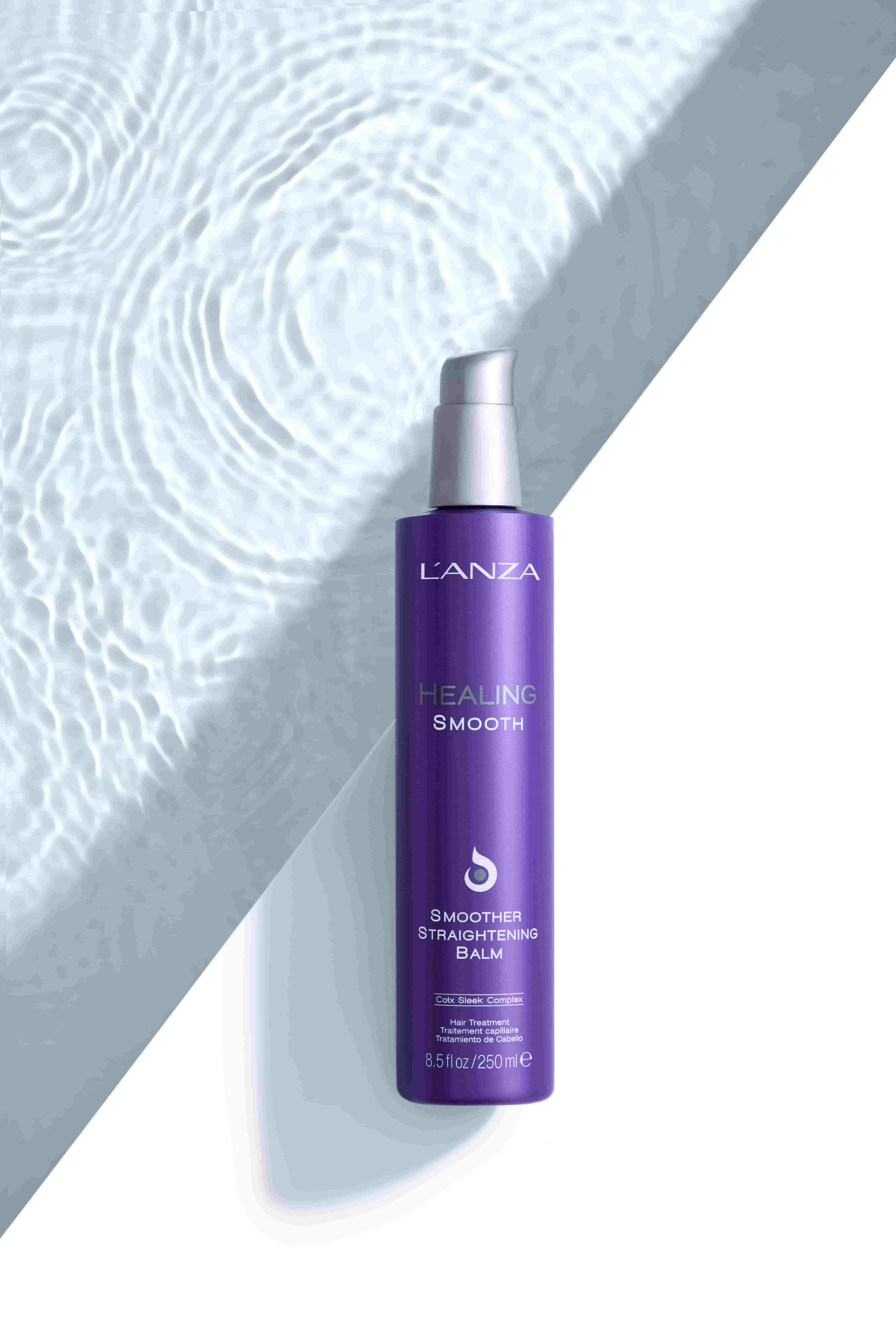 Розгладжувальний термозахисний бальзам для волосся LʼANZA Healing Smooth Smoother Straightening Balm, 250 ml - 5